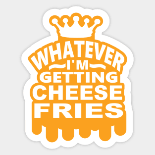 Cheese Fries Sticker